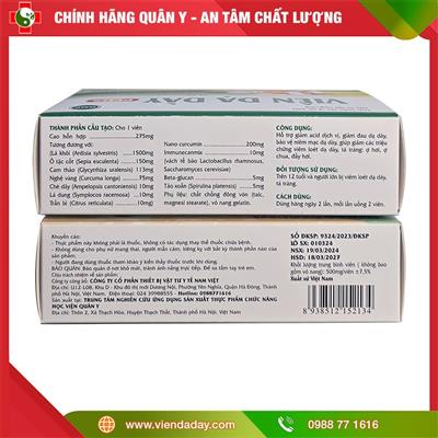 Thành phần viên dạ dày plus có gì mà giúp bệnh nhân khắc phục viêm loét trào ngược nhanh thế ?